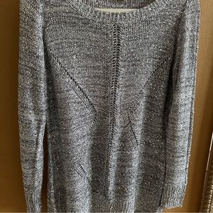 Embellished Grey Sweater